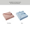 thumbnail image 6 of Better Homes & Gardens Floral Matelassé Quilt, Full/Queen, Pink Rose Bedding, 6 of 8