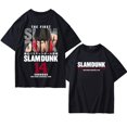 thumbnail image 1 of Camisetas de algodón de Slam Dunk para hombre, camisa informal de gran tamaño con estampado de Shohoku Sakuragi Hanamichi, Top de Manga corta Unisex, 1 of 4