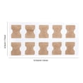 thumbnail image 4 of Corrector de uñas encarnadas, tira de uñas, 10 Uds., herramientas de cuidado de pedicura (marfil) Tmvgtek Cuidado Belleza, 4 of 4
