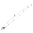 thumbnail image 4 of Evil Eye Foot Chain Comfortable Sweat-proof Powerful Evil Eye Anklet Convenient  for Mother's Day for Birthday for Thanksgiving for Anniversary ANGGREK Otros, 4 of 8