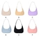 thumbnail image 3 of Jumpingount Bolso de hombro de nailon para mujer, estuche de viaje informal con cremallera, bolsos cruzados de Color sólido, bolsos de moda Bolsas de mensajero y de hombro Amarillo, 3 of 6