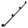 thumbnail image 1 of PENGXIANG Corridor Passage Staircase Handrail Handle Stair Banister Grab Rail Wall Support Railing Black, 1 of 5