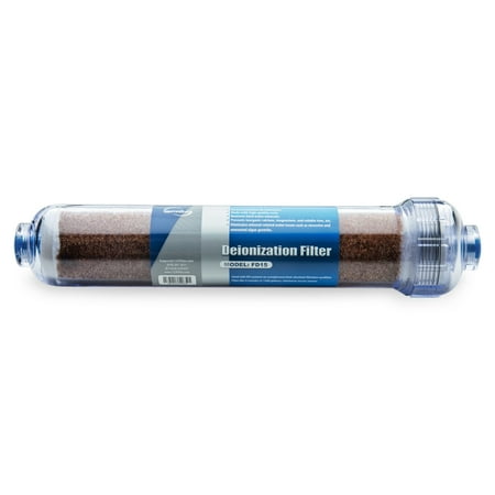 UPC: 0662425048069 | iSpring FD15 Refillable DI De-Ionization Filter RO/Aquarium 10  X2.5