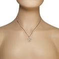 thumbnail image 3 of 925 Sterling Silver CZ Letter Initial "C" Pendant Necklace - C, 3 of 4