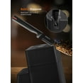 thumbnail image 5 of FOHERE Knife Set with Block  13 Pieces Stainless Steel Knive Sets for Kitchen with Built-in Sharpener Sharp Black Kitchen Knife Block Set with Anti-slip Handle,Black, 5 of 8