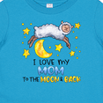 thumbnail image 4 of Inktastic I Love my Mom to the Moon and Back Cute Sheep Boys or Girls Baby T-Shirt, 4 of 5