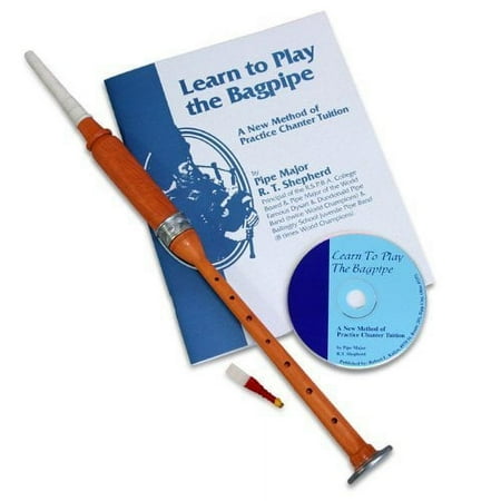 Satinwood Practice Chanter, Book & CD