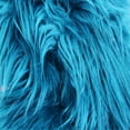 thumbnail image 3 of Luxury Shag Faux Fur-Christmas Fuzzy-Fabric by The Yard-Fluffy, Soft, Shaggy Mohair-for Sewing, Costumes, Plush Toys, Apparel, Decoration, Gnome Beard Miniature- Teal(Style #5002), 3 of 3