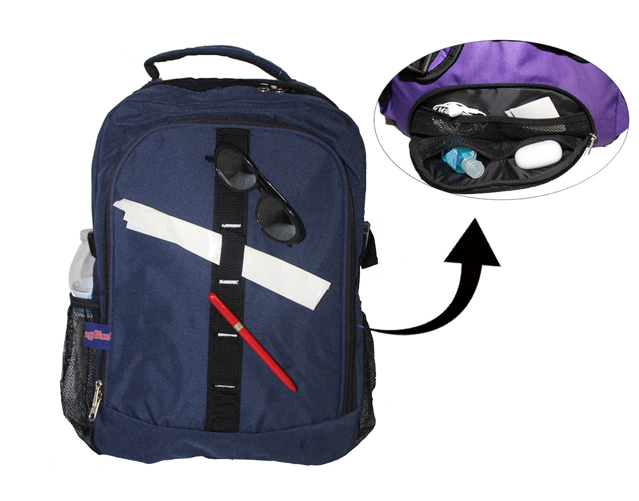 underseat travel backpack