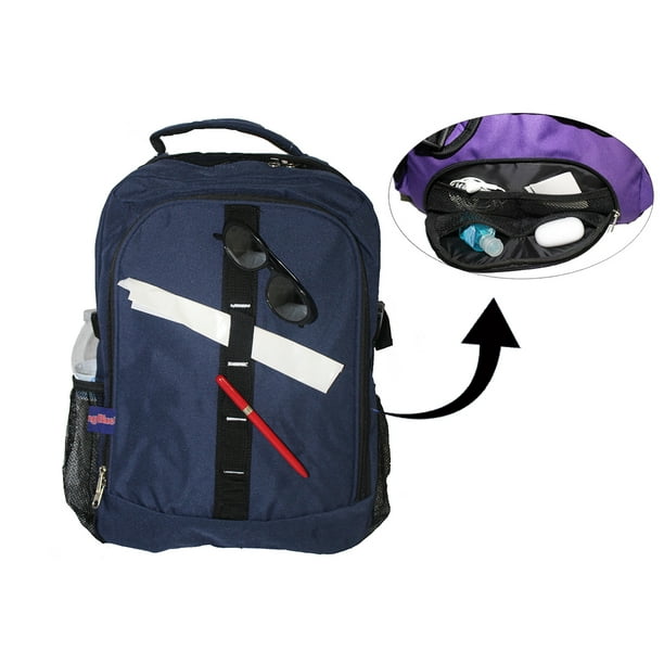 BoardingBlue 18" Personal Item Under Seat Travel Backpack for