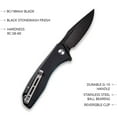 thumbnail image 2 of CIVIVI Baklash Pocket Knives 3.5" 9Cr18MoV Blade C801H, 2 of 7