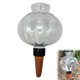 thumbnail image 1 of 17oz Plant Self Watering Devices with Covers, Automatic Watering Bulbs for Indoor and Outdoor Plants, Slow Release Irrigation Stake for Vacation, 500ml Large Ceramic Planter Inserts, 1 of 7