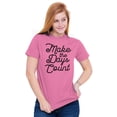thumbnail image 4 of Make the Days Count Inspirational Women's Graphic T Shirt Tees Brisco Brands X, 4 of 7