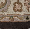thumbnail image 3 of Rugsotic Carpets Hand Tufted Wool Eco-Friendly Area Rugs - 8'x8', Round, Brown Beige, Modern Contemporary Design, High Pile Handmade Anti Skid Rugs for Living Room, Bed Room (K00663), 3 of 6