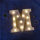 thumbnail image 3 of Eyfqtcs Alfabeto Letra Led Marquesina Señal Lámpara Boda Fiesta Decoración Noche Luz (M), 3 of 9