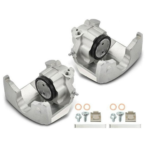 Rear Brake Caliper Set 2 - Compatible with 1977 - 1980 Lincoln Versailles Base 1978 1979