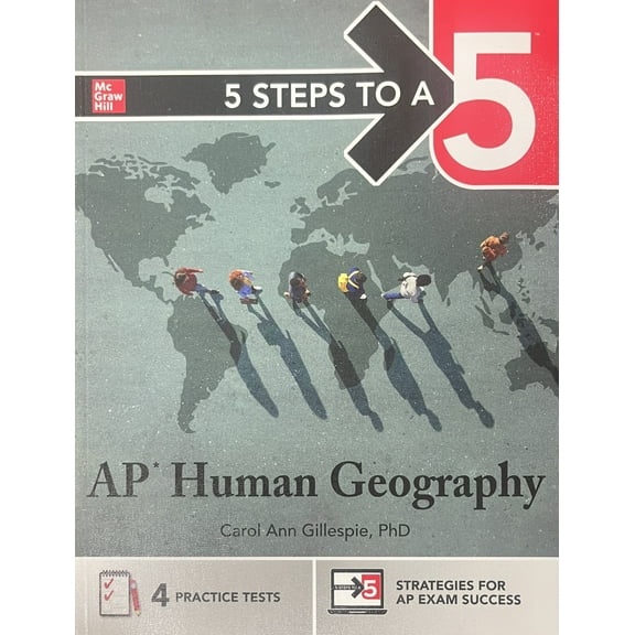 5 Steps to a 5: AP Human Geography, c. 2025, 9781264550500, 1264550502