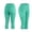 A19 Mint Green, variant on Xdegoge Capri Leggings for Women High Waisted Yoga Pants with Side Pockets Cropped Workout Activewear Tummy Control Athletic Bottoms Gym Running