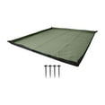 thumbnail image 4 of Colaxi Camping Blanket Sleeping Pad Park Blanket Beach Mat with Carry Strap Tent Pad Picnic Blanket for Family Party Camping Outdoor Green, 4 of 9