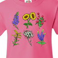 thumbnail image 4 of Inktastic Group of Beautiful Wildflowers Youth T-Shirt, 4 of 5