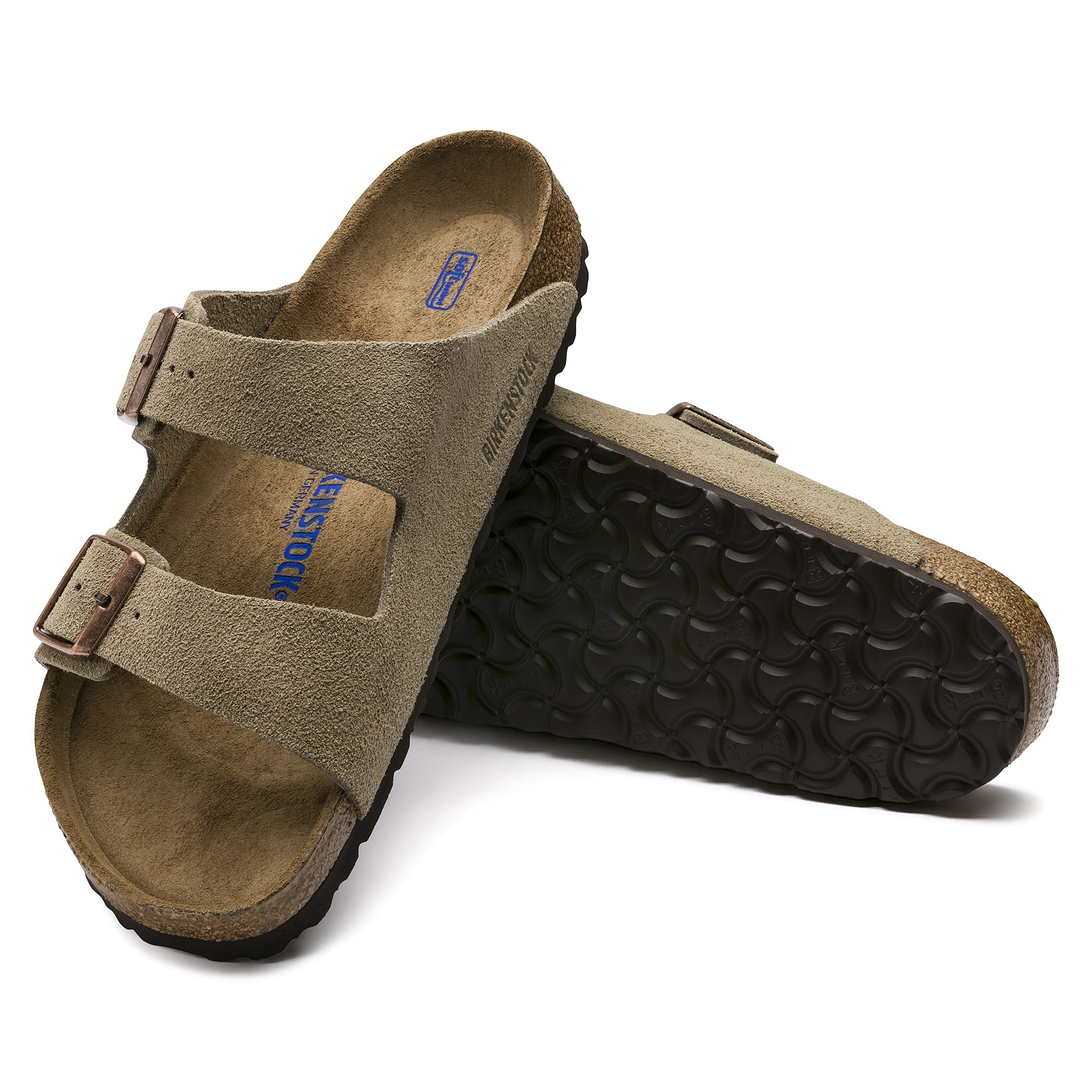 Unisex Birkenstock Arizona Soft Footbed Narrow Fit Taupe (0951303) - 43