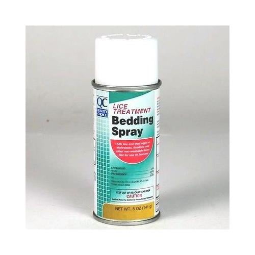 QC Lice Treatment Bedding Spray, Kills Lice + Eggs on Mattresses