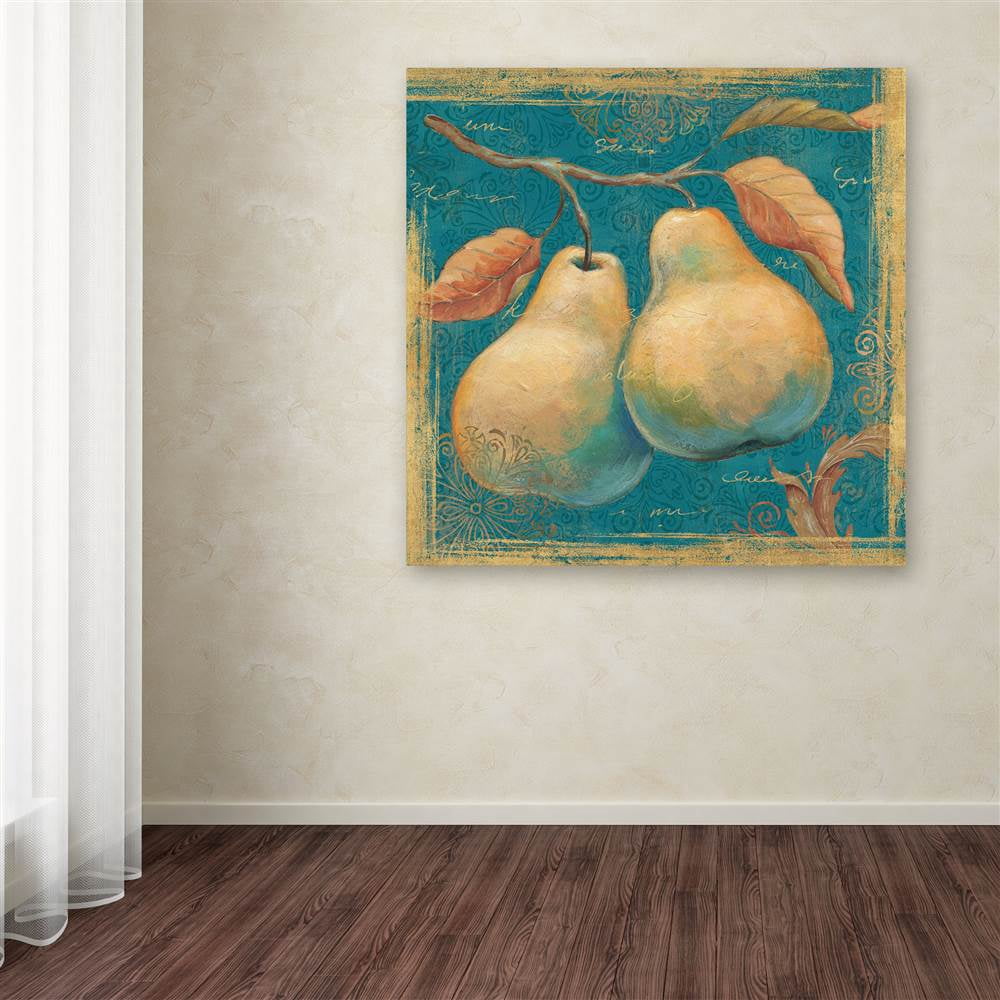 Trademark Fine Art "Lovely Fruits I" Canvas Art by Daphne Brissonnet