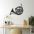 thumbnail image 2 of LaModaHome Exclusive Saxophone Metal Wall Art – Durable & Artistic Metal Wall Art for Home and Office Decor, Perfect for Any Interior Design Aesthetic, 2 of 5