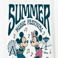 thumbnail image 3 of Disney - Mickey & Friends - Mickey & Minnie - Summer Music Festival - Spinnin' Classic Tunes - Women's Short Sleeve Graphic T-Shirt, 3 of 5