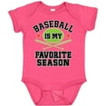 thumbnail image 3 of Inktastic Baseball Is My Favorite Season Boys or Girls Baby Bodysuit, 3 of 5