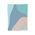 thumbnail image 2 of Abstract Line Art Throw Blanket, Anti-Pilling Ultra-Soft Micro Fleece Cover Blanket for Bed Sofa, for All Seasons, 60"x50", 2 of 9