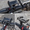 thumbnail image 2 of Greeniant Soporte de teléfono para bicicletas, abrazadera ajustable para ciclismo al aire libre, soporte para teléfono móvil para bicicleta de Ciclismo Negro Greeniant OD028312-01, 2 of 6
