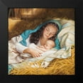 thumbnail image 2 of Missman, Mark 12x12 Black Modern Framed Museum Art Print Titled - A Mothers Love, 2 of 5