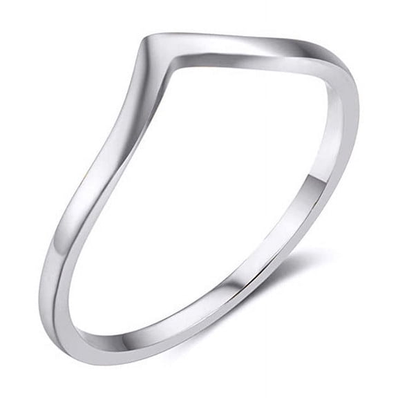 Titanium Steel Heart Shaped Ring for Women, Simple Style, Electroplated, Geometric Design, Irregular, Round, Tapered Elements, Perfect Gift for Her