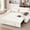 Beige-Pro, variant on ShiKeyi 3 in 1 Convertible Sleeper Futon Sofa Bed, 55" Pull Out Sofa Bed with Storage Pocket/Side Pocket/2 Pillows for Living Room, Black