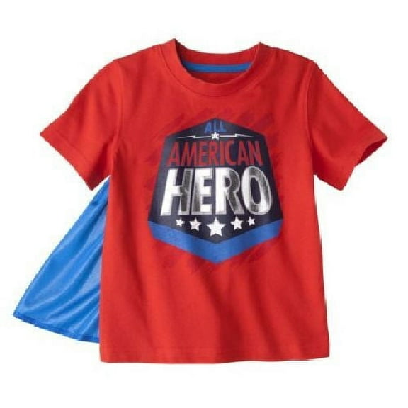 CIRCO TOP TEE SHIRT BOYS TODDLER W/ REMOVABLE CAPE SHOE SZ 12 MONTHS RED