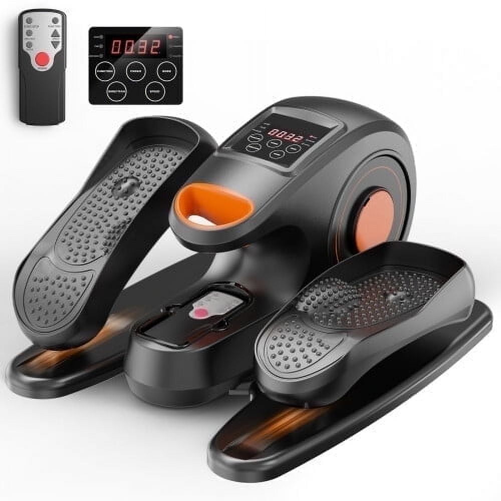 YOSUDA Under Desk Elliptical Machine for Seniors,Quiet & Portable Electric Seated Pedal Exerciser Adjustable Speeds with Remote Control