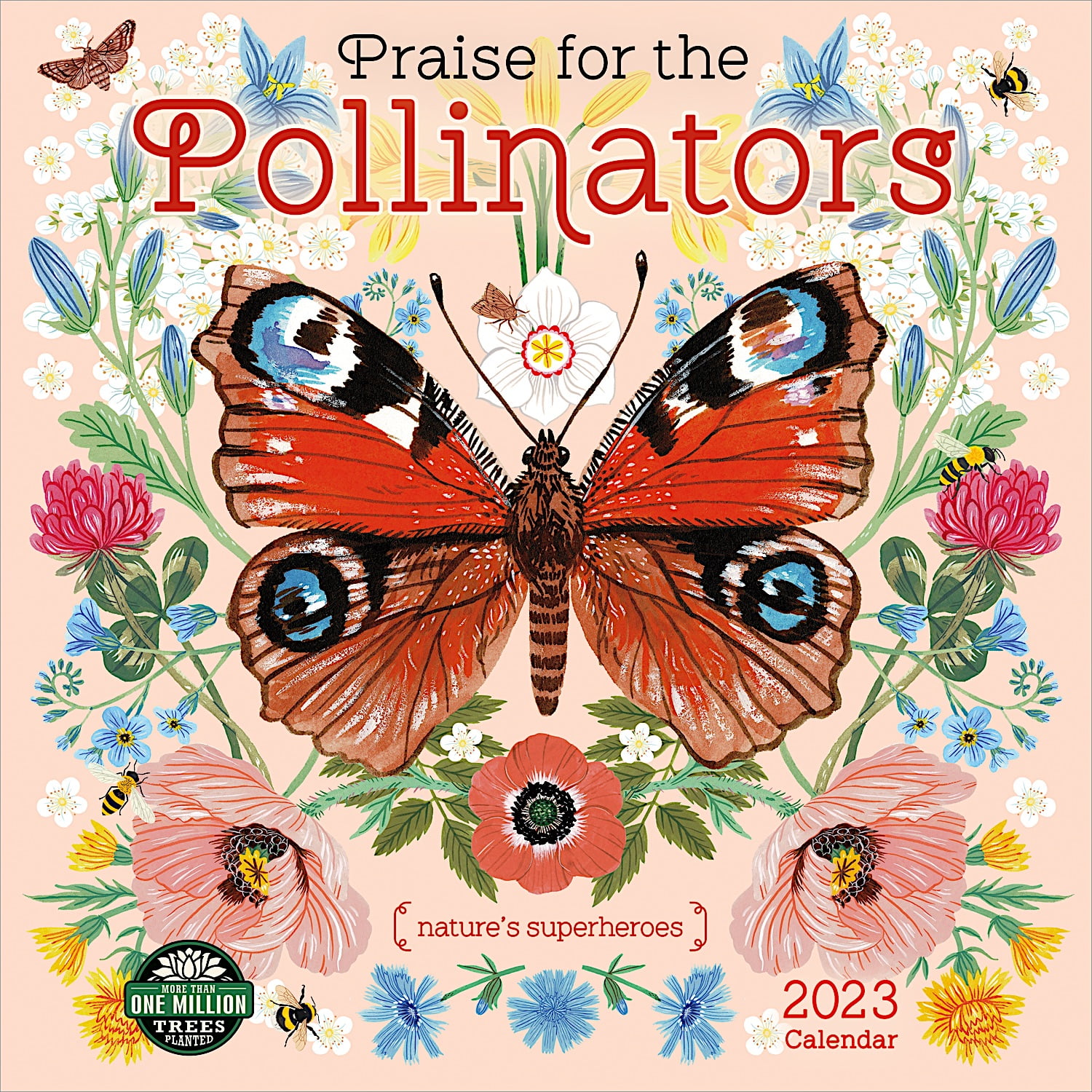 praise-for-the-pollinators-2023-wall-calendar-walmart