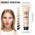 thumbnail image 3 of Cream BB Glow + Long Acting Oil Control Hide Pores Foundation Skin Foundation Tinted Moisturizer Facial Moisturizer Beauty Clearance, 3 of 9