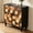 Antique Black, variant on Shaiaield 30" Sideboard Buffet Cabinet with Black Top,Modern Buffet Cabinet with Honeycomb Pattern,Wood Accent Cabinets for Living Room