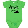 thumbnail image 3 of Inktastic Someone in Virginia Loves Me Boys or Girls Baby Bodysuit, 3 of 5
