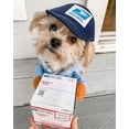 thumbnail image 5 of USPS Dog Courier Carrier Costume, Funny Courier Turned into Pet Dog Medium and Large Dog Halloween Day Decoration Supplies Clothes Clothes (1 Pack, S), 5 of 5