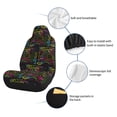 thumbnail image 6 of Yiaed Color Summer Print Car Seat Covers,Universal Auto Seats Protector Fits for Car,SUV Sedan,Truck,Automotive Seat Covers & Accessories-1, 6 of 9