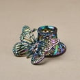 thumbnail image 4 of SHISUYAN Metal Crystals Ball Stand Crystal Ball Sphere Holder Butterfly Sphere Ball Stand Rack, 4 of 7