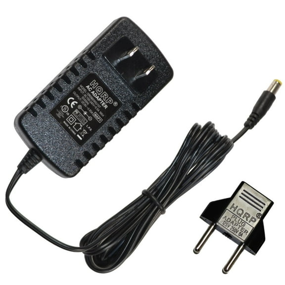 HQRP AC Adapter / Power Supply compatible with Casio WK-210 / WK210 Keyboards Replacement
