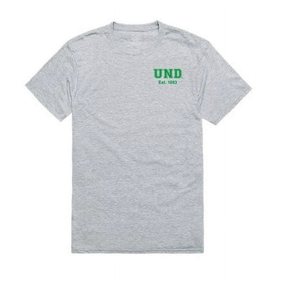 W Republic Apparel 528-141-HGY-01 North Dakota State University Practice Tee for Men, Heather Grey - Small