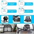 thumbnail image 3 of Baby Car Mirror, 4.3'' HD Night Vision Function Car Mirror Display, Safety Car Seat Mirror Camera Monitored Mirror with Wide Crystal Clear View, Aimed at Baby, Easily Observe the Baby’s Move(Not USB), 3 of 5