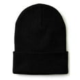 thumbnail image 2 of 12-Pack Men's 100% Acrylic Beanie, Solid Black, One Size, 2 of 4