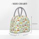 thumbnail image 2 of Disketp Mushroom Bee Bolsa Térmica para Almuerzo, Lonchera con Abertura Amplia y Gran Capacidad, Organizador Reutilizable para Mujeres, Hombres y Adultos, 2 of 6