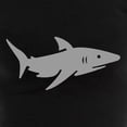 thumbnail image 3 of CafePress - Grey Shark Pajamas - Women's Short Sleeve Print T-Shirt and Pants Dark Cotton Pajama Set, 3 of 7